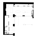 Photographer's Loft / Bruzkus Batek Architekten Floor Plan