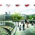 3 Projects Win 2015 Global Holcim Awards for Sustainability 3 Projects Win 2015 Global Holcim Awards for Sustainability GOLD: Rooftop view and design process: Level, reuse, articulate, integrate and illuminate. The project established continuity using public space as the articulating piece and transitional axis between the city and the architectural object. The topography and the pre-existing elements are understood and transformed into landscape space that contains the program. Furthermore, local vegetation is used to improve environmental quality by creating bird-watching and wildlife trails. Image Courtesy of Holcim Foundation
