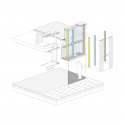 Genoves Park's Lookout and Protection Building / José Luis Bezos Alonso Diagram