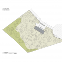 Green Woods House / Stelle Lomont Rouhani Architects Site Plan