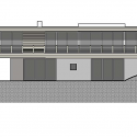 Green Woods House / Stelle Lomont Rouhani Architects South Elevation