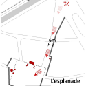 A Rememberance Site - Parc des Glacis / 2/3/4 A Rememberance Site - Parc des Glacis / 2/3/4 Diagram