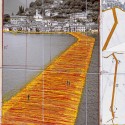 Christo's Floating Piers Will Let You Walk on Water in Italy © Christo