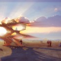 3 Student-Designed Pavilions from DS10 to be Built at Burning Man Infinity Tree / Tobias Power