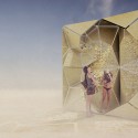 3 Student-Designed Pavilions from DS10 to be Built at Burning Man Reflection / Lorna Jackson