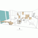 30m2 Flat in Paris / Richard Guilbault 30m2 Flat in Paris / Richard Guilbault 30m2 Flat in Paris / Richard Guilbault