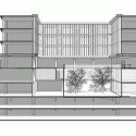 New Downtown Santiago Inacap Campus / Estudio Larrain New Downtown Santiago Inacap Campus / Estudio Larrain Longitudinal Section