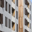 Mixed Use 107 Apartement Units / Nunc Architectes © Luc Boegly
