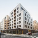 Mixed Use 107 Apartement Units / Nunc Architectes © Luc Boegly