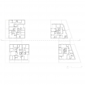 Mixed Use 107 Apartement Units / Nunc Architectes Floor Plan