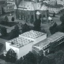 AD Classics: Viipuri Library / Alvar Aalto AD Classics: Viipuri Library / Alvar Aalto Pre-1940 photograph of the library adjacent to the Viipuri Cathedral. Image Courtesy of The Finnish Committee for the Restoration of Viipuri Library