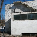 AD Classics: Viipuri Library / Alvar Aalto AD Classics: Viipuri Library / Alvar Aalto Pre-renovation detail on the backside of the lecture hall. Image Courtesy of The Finnish Committee for the Restoration of Viipuri Library