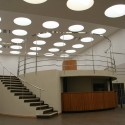 AD Classics: Viipuri Library / Alvar Aalto AD Classics: Viipuri Library / Alvar Aalto The central circulation desk under Aalto's classic skylights during renovations. Image © Flickr user Liz Waytkus