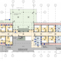 Guadalajara, México: un edificio comunitario de muros de bahareque y celosía de carrizo Floorplan
