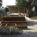 Guadalajara, México: un edificio comunitario de muros de bahareque y celosía de carrizo © Pedro Bravo, Sofia Hernández, Francisco Martínez