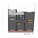 Espacio Morillo / RootStudio First Floor Plan
