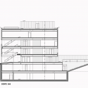 Archivo Histórico de la Dirección de Geodesia de  BSAS / SMF Arquitectos Longitudinal Section BB