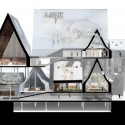 3 Winners Announced for Bangkok Fashion Hub Competition 3 Winners Announced for Bangkok Fashion Hub Competition 3rd Prize: Quyet Tien Ngo, Mingbo Wang, Junwei Xie, and Arnaud Rossocelo. Section. Image Courtesy of HMMD