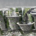 eVolo's 20 Most Innovative Skyscrapers eVolo's 20 Most Innovative Skyscrapers High-Rise Waterfall / Gigih Nalendra, Nadia Vashti Lasrindy, Reza Arya Pahlevi. Image Courtesy of eVolo