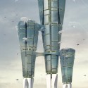 eVolo's 20 Most Innovative Skyscrapers eVolo's 20 Most Innovative Skyscrapers Land Liberator Skyscraper / Ming Liu, Chen Chen, Chao Nie, Hua Deng, Yinhan Zhou. Image Courtesy of eVolo