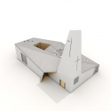 Ensemble Pastoral Catholique / Atelier d'Architecture Brenac-Gonzalez Ensemble Pastoral Catholique / Atelier d'Architecture Brenac-Gonzalez Render