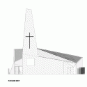 Ensemble Pastoral Catholique / Atelier d'Architecture Brenac-Gonzalez Ensemble Pastoral Catholique / Atelier d'Architecture Brenac-Gonzalez Elevation
