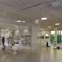 Library, Game Library & Municipality Administration in Spiez / bauzeit architekten © Yves André