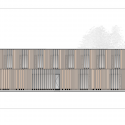 Library, Game Library & Municipality Administration in Spiez / bauzeit architekten Elevation