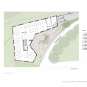 Library, Game Library & Municipality Administration in Spiez / bauzeit architekten Ground Floor Plan