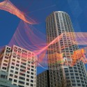 Janet Echelman Suspends Massive Aerial Sculpture Over Boston's Greenway © Melissa Henry