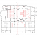Impact Hub Belgrade  / URED architecture studio First Floor Plan