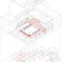 Impact Hub Belgrade  / URED architecture studio Axonometric