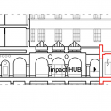 Impact Hub Belgrade  / URED architecture studio Section BB