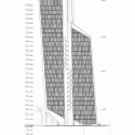 “Cube 2” Office Tower / Estudio Carme Pinós “Cube 2” Office Tower / Estudio Carme Pinós East Elevation