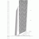 “Cube 2” Office Tower / Estudio Carme Pinós “Cube 2” Office Tower / Estudio Carme Pinós South-west Elevation