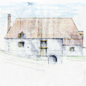 Mill Mavaleix / Piet Hein Eek The Mill, Study Elevation