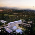 Competition Entry: Latitude Studio Consolidates Office Space at WHO's Geneva Headquarters WHO Headquarters before intervention. Image Courtesy of Latitude Studio