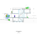 G House / Esaú Acosta G House / Esaú Acosta Longitudinal Section