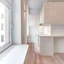 Micro-apartment in Berlin / spamroom + johnpaulcoss Micro-apartment in Berlin / spamroom + johnpaulcoss © Ringo Paulusch