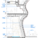 Vanke Pavilion - Milan Expo 2015 / Daniel Libeskind Detail Section