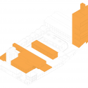Fondazione Prada / OMA Fondazione Prada / OMA Axonometric - © OMA