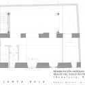 Rehabilitation Ancient Royal Butcher XVI Century in Porcuna / Pablo Manuel Millán Millán Rehabilitation Ancient Royal Butcher XVI Century in Porcuna / Pablo Manuel Millán Millán Ground Floor Plan