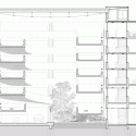 Parking Building in Grenoble / GaP Architectes Parking Building in Grenoble / GaP Architectes Section