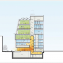 The Whitney Museum / Renzo Piano Building Workshop + Cooper Robertson Cross Section