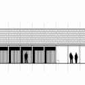 Visegad Town Center / aplusarchitects + S73 stúdió Elevation