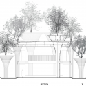 Vietnam Pavilion - Milan Expo 2015 / Vo Trong Nghia Architects Vietnam Pavilion - Milan Expo 2015 / Vo Trong Nghia Architects Section