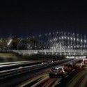 Vote for Your Favorite Atlanta Bridgescape Proposal Finalist C: "Illuminated Gateway" at Midtown's 10th Street Bridge . Image © Atlanta Bridgescape Competition