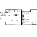 18th Ave City Homes / Malboeuf Bowie Architecture 18th Ave City Homes / Malboeuf Bowie Architecture Main Floor Plan