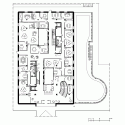 Bank of Pisa and Fornacette New HQ / Massimo Mariani Ground Floor Plan