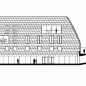 Bank of Pisa and Fornacette New HQ / Massimo Mariani West Elevation
